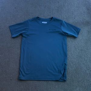 Columbia american flag fishing shirt boys